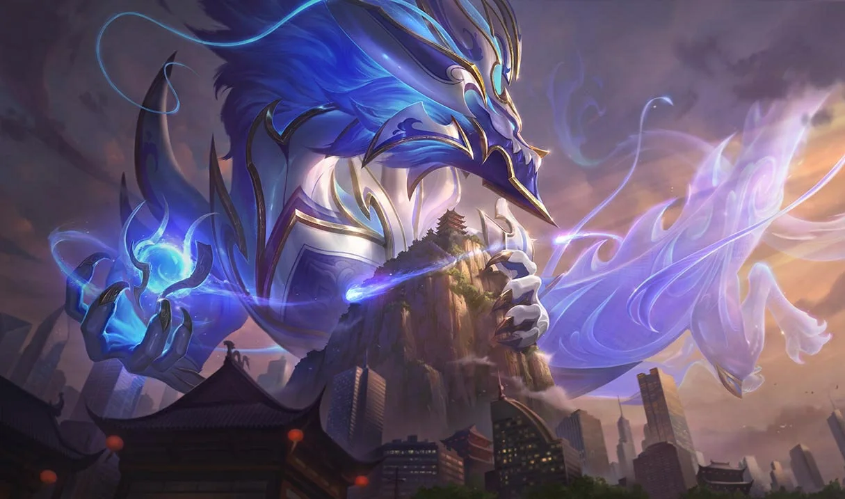 Aurelion Sol protector de porcelana