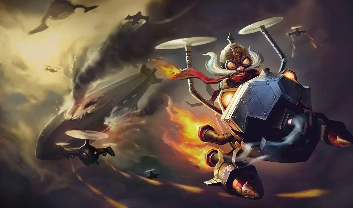 Corki — Aspecto base