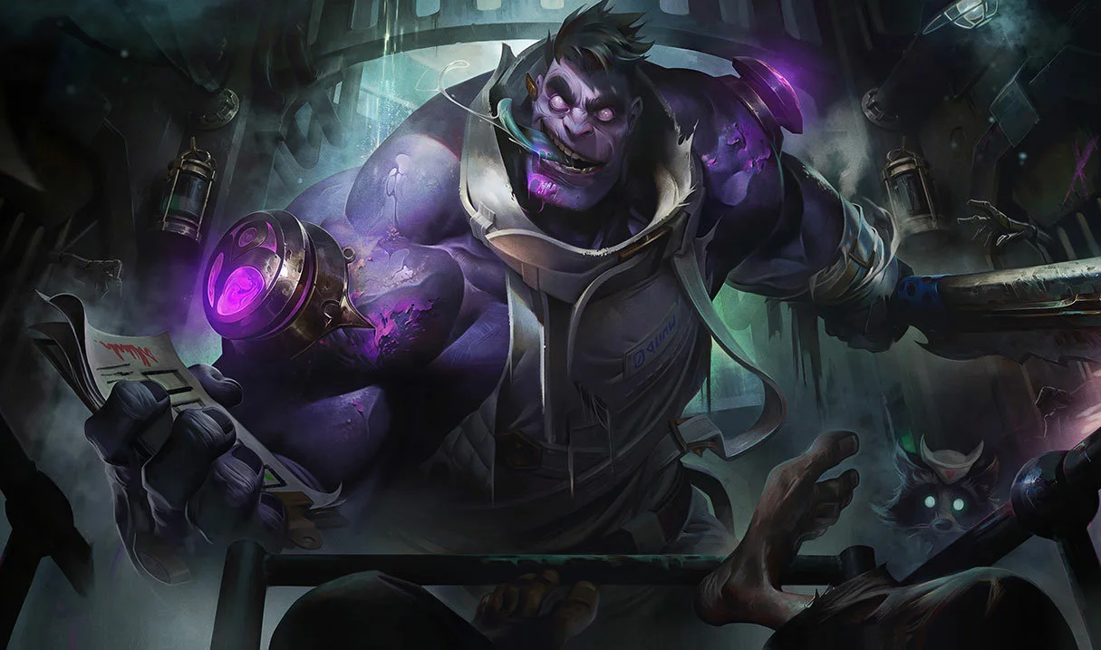 Dr. Mundo — Aspecto base