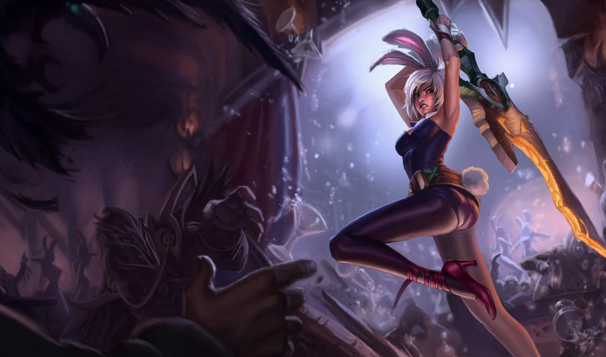 Riven lapin de combat
