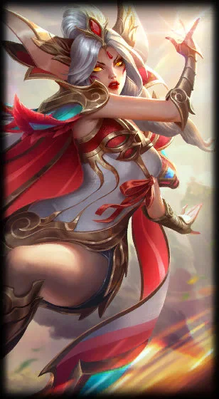 Xayah phénix courageux prestige
