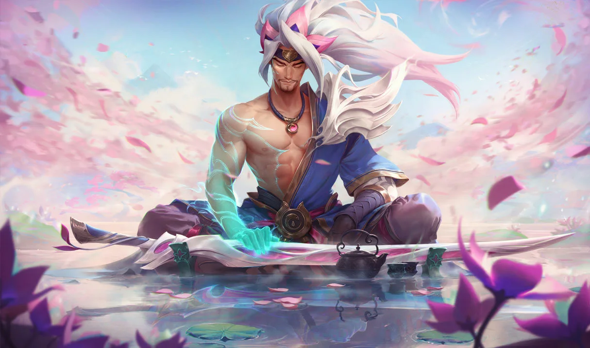 Yasuo florecer espiritual